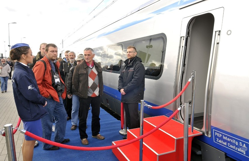 Pociąg Pendolino w Gdańsku [ZDJĘCIA, WIDEO]