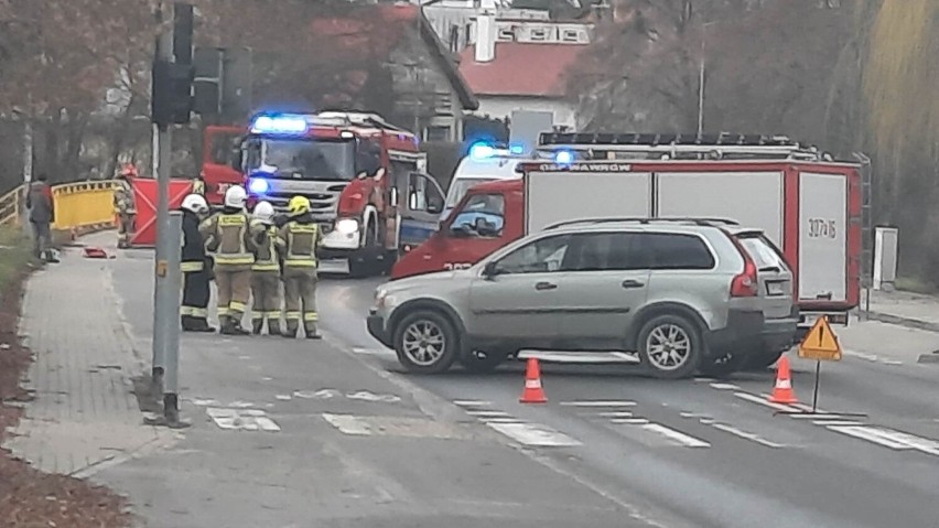 Poważny wypadek. W Gorzowie czołowo zderzyły się cysterna z...