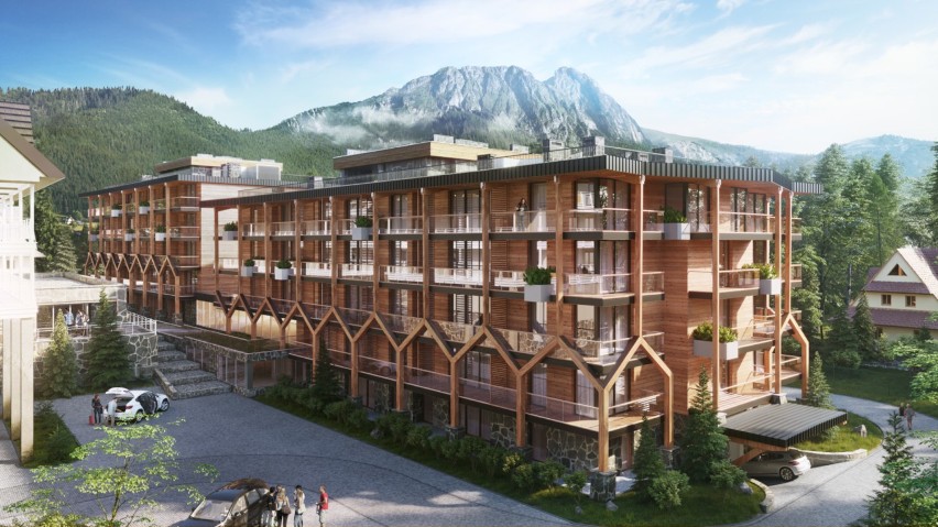 Zakopane. W mieście powstał kolejny 5-gwiazdkowy hotel. Należy do wujka sławnej aktorki