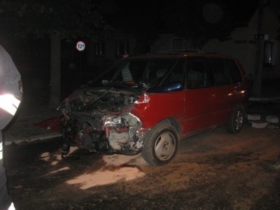 Wypadek w Pyzdrach. Zderzyły się trzy samochody