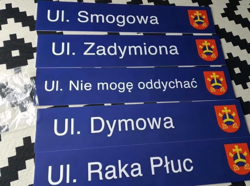 Ulica Raka Płuc, Smogowa, Zadymiona... A Wy jak nazwalibyście swoją ulicę?