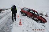 Atak zimy w powiecie lublinieckim, jedna osoba nie żyje