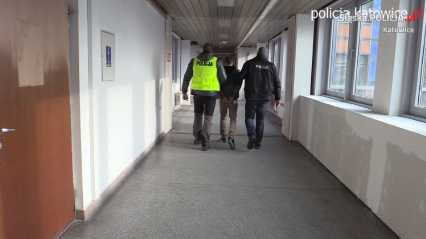 Policjanci z Katowic zatrzymali dwóch mężczyzn podejrzanych...