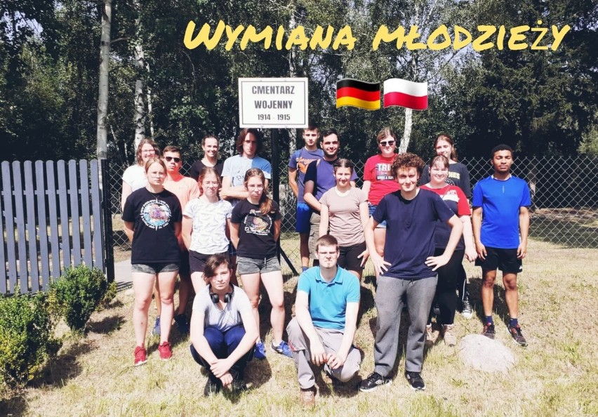 Młodzież z Polski i Niemiec wzięła udział w projekcie związanym z historią Bolimowa 
