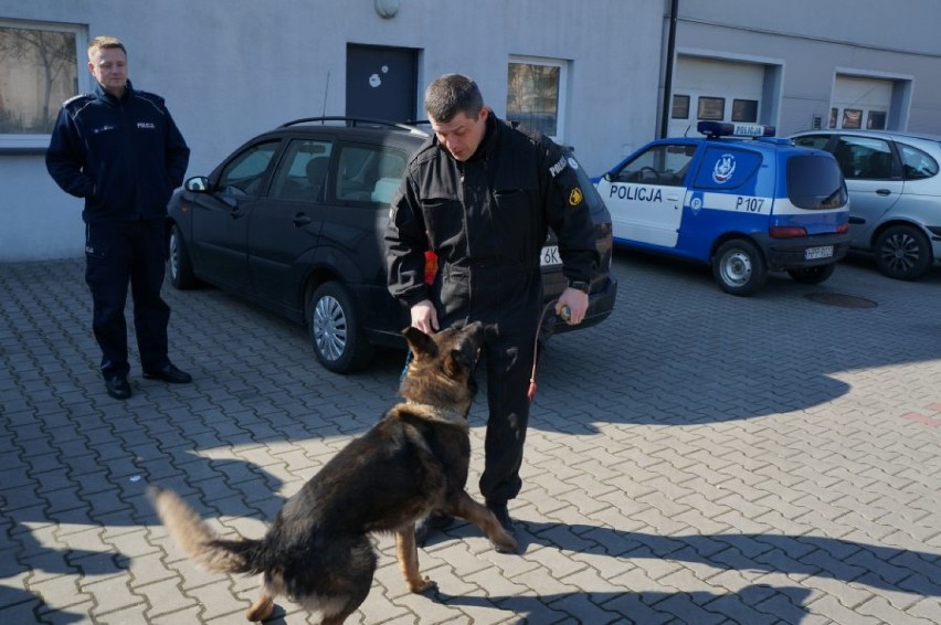 Policja w Raciborzu gościła uczniów z Bieńkowic