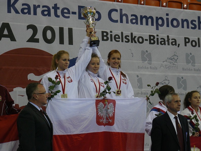 Olga Chmielewska wraca z medalami