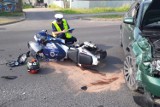 Motocykliści giną na drogach województwa łódzkiego. Policja w Zduńskiej Woli rozpoczyna akcję