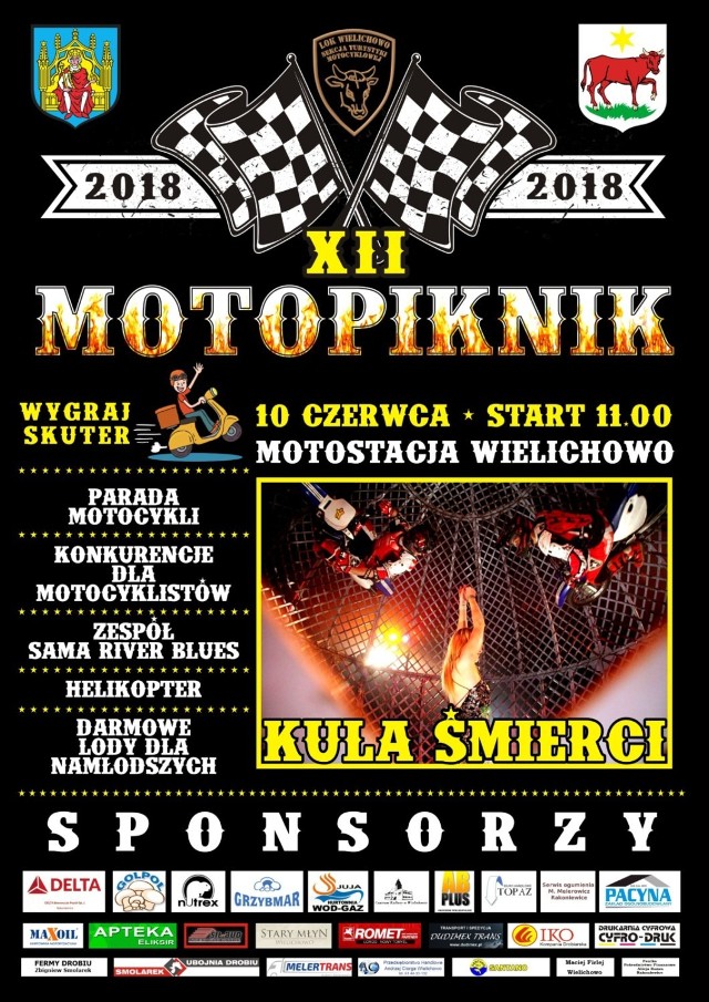 Już w niedzielę kolejny Motopiknik w Wielichowie