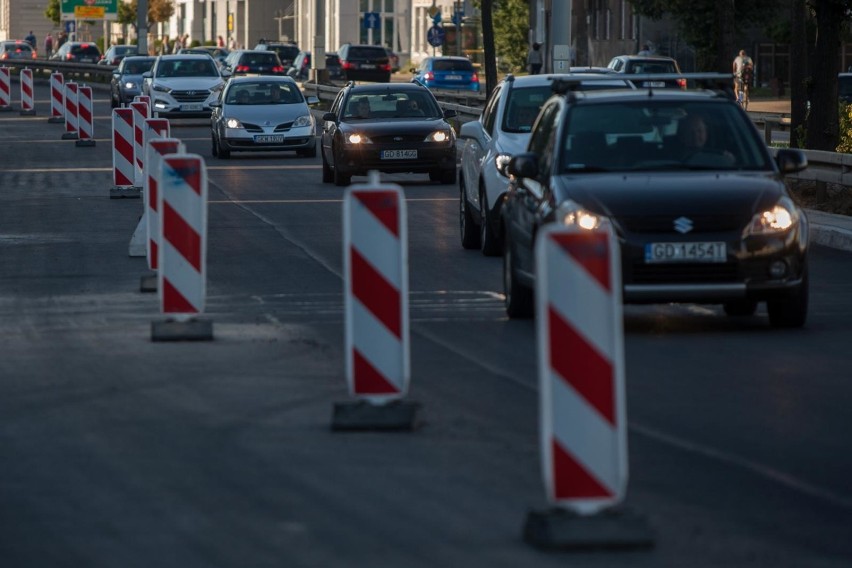 Remont al. Grunwaldzkiej w Gdańsku. Utrudnienia w ruchu