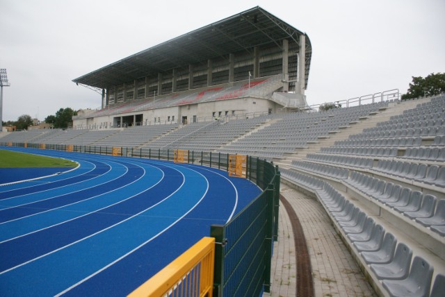 Stadion Miejski w Kaliszu przy ulicy Łódzkiej