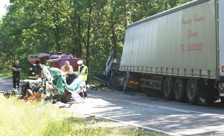 Śmiertelny wypadek pod Ścinawą (ZDJĘCIA)