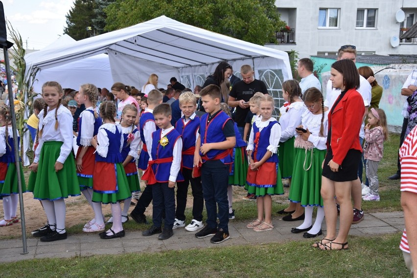 Dożynki 2022 gminy Ciechocin zorganizowano na placu przy...