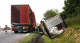 Wypadek w okolicy Kołbaskowa. Są utrudnienia [wideo]