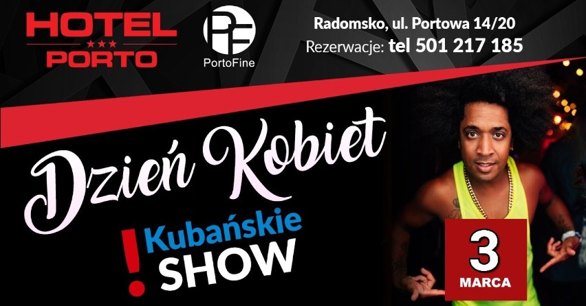 Dzień kobiet 3.03.2023 Kubańskie Show w Portofine...