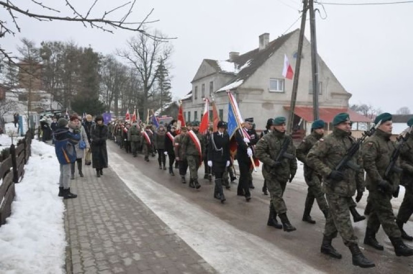 Uroczysty pogrzeb Żołnierzy Wyklętych w Orłowie