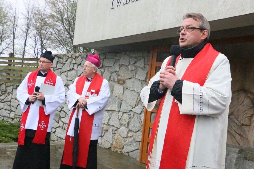 Procesja Drogi Krzyżowej na Kalwarii Rokitniańskiej [ZDJĘCIA, WIDEO]