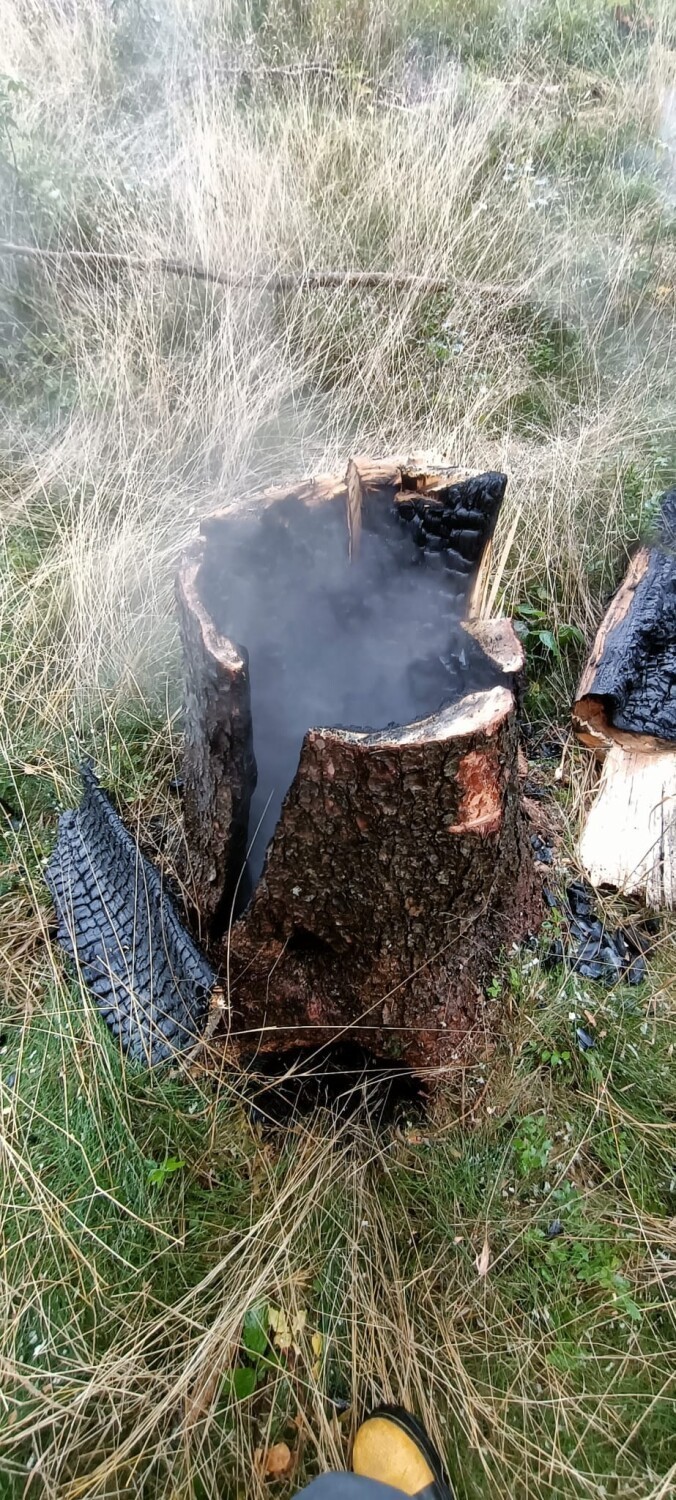 Zdarzenie to było o tyle nietypowe, że zarzewie ognia wpadło...