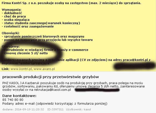 Oferty pracy Białystok - artykuły | Białystok Nasze Miasto