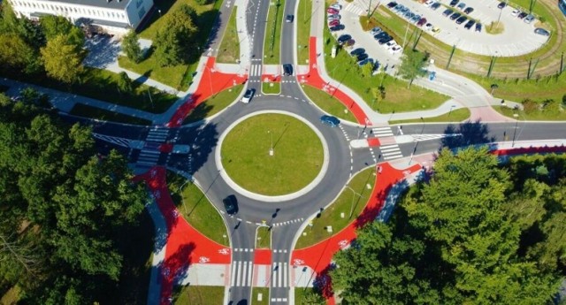 Rozwiązania drogowe proponowane na skrzyżowaniu ulic Bojki i Cechowej na krakowskim Kurdwanowie