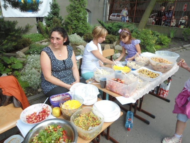 Piknik rodzinny w MSP 1 w Piekarach