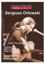 Sergiusz Orłowski w Cafe 7 [wideo]