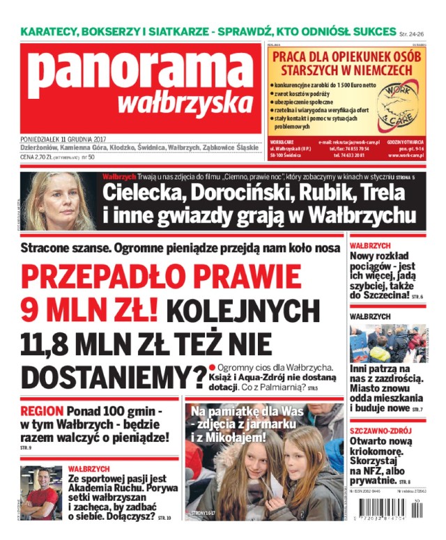 Panorama Wałbrzyska wydanie z 11 grudnia 2017 r.