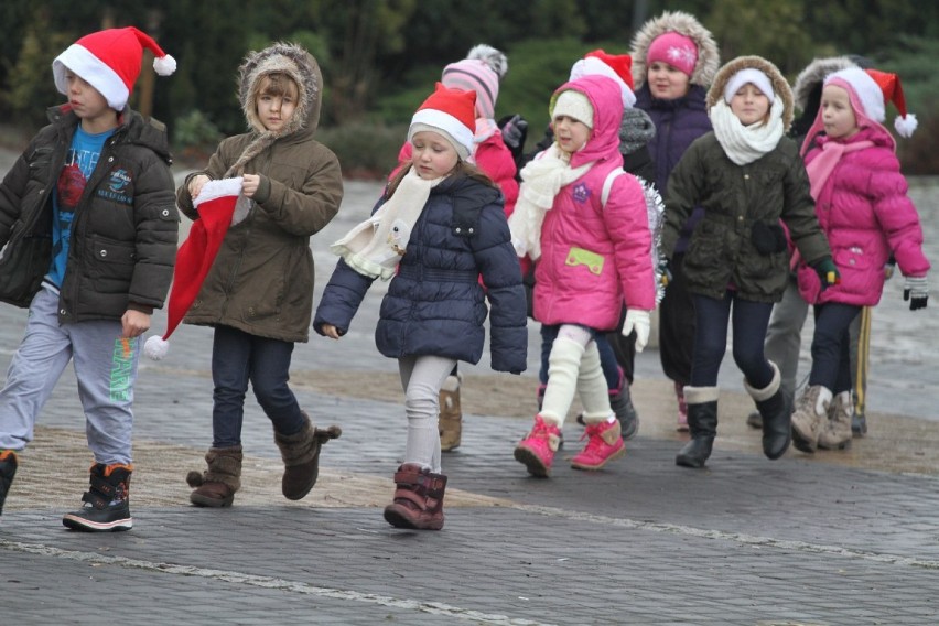 Otwarcie Szopki Bożonarodzeniowej w Złotowie