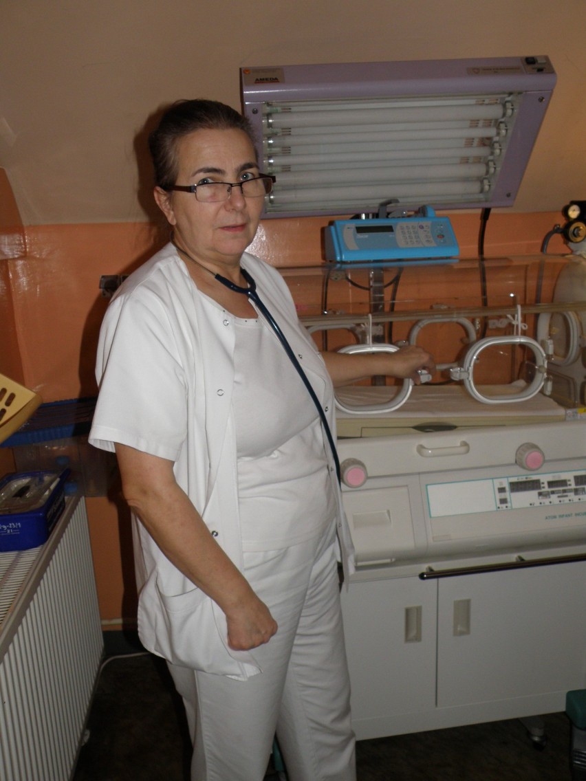 Maria Mirska, ordynatorka oddziału noworodków MCZ, czeka na...