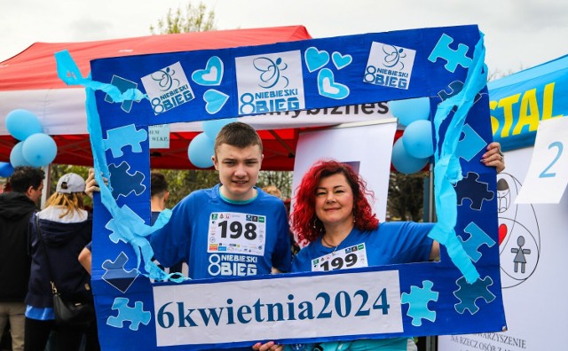 Ponad czterysta osób wzięło udział w Niebieskim Biegu w Gorzowie.
