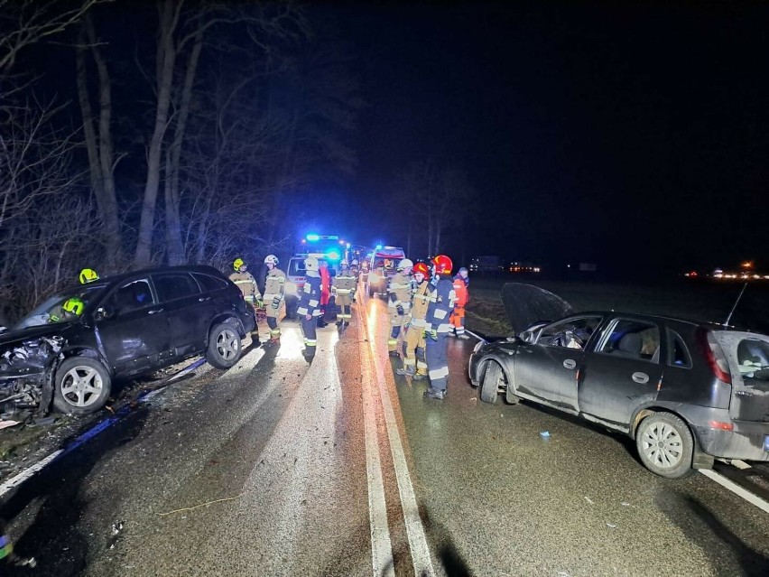 Wypadek na drodze wojewódzkiej 775 w gminie Słomniki