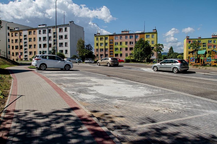 Wałbrzych: Remont ulicy Nałkowskiej na finiszu (ZDJĘCIA)