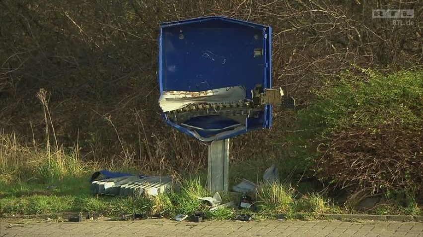 Niemiec próbował okraść automat z prezerwatywami,...