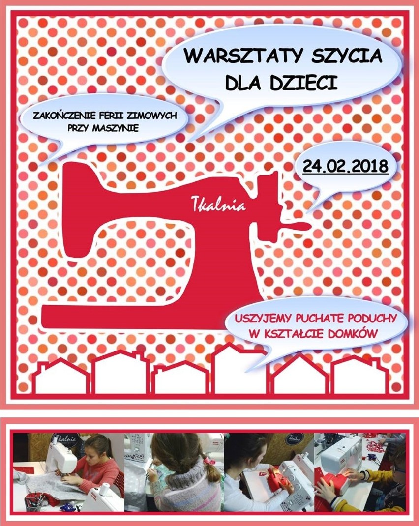 Warsztaty szycia dla dzieci już 24 lutego w  Kościanie