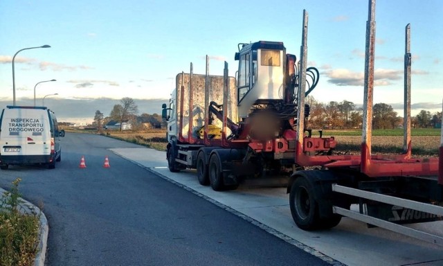 Mundurowi z Inspekcji Transportu Drogowego w Opolu zatrzymali dowody rejestracyjne wszystkich zbyt ciężkich pojazdów.