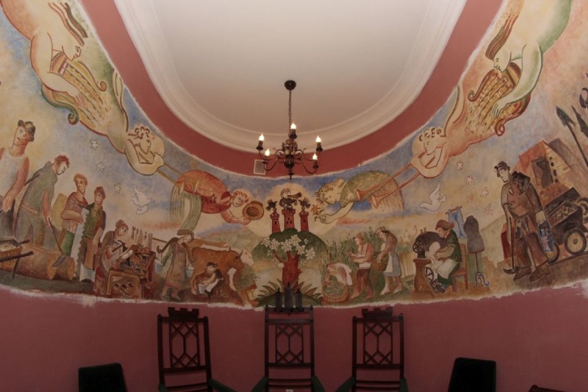 Fresk Vico Calabro odsłonięty w Łęczycy