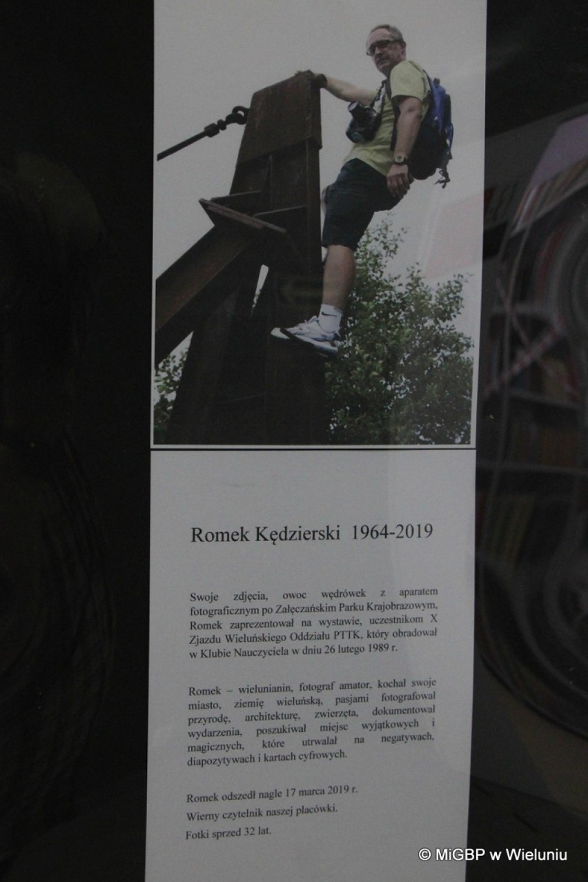 Stare zdjęcia Załęczańskiego Parku Krajobrazowego. Wystawa prac Romana Kędzierskiego w wieluńskiej bibliotece