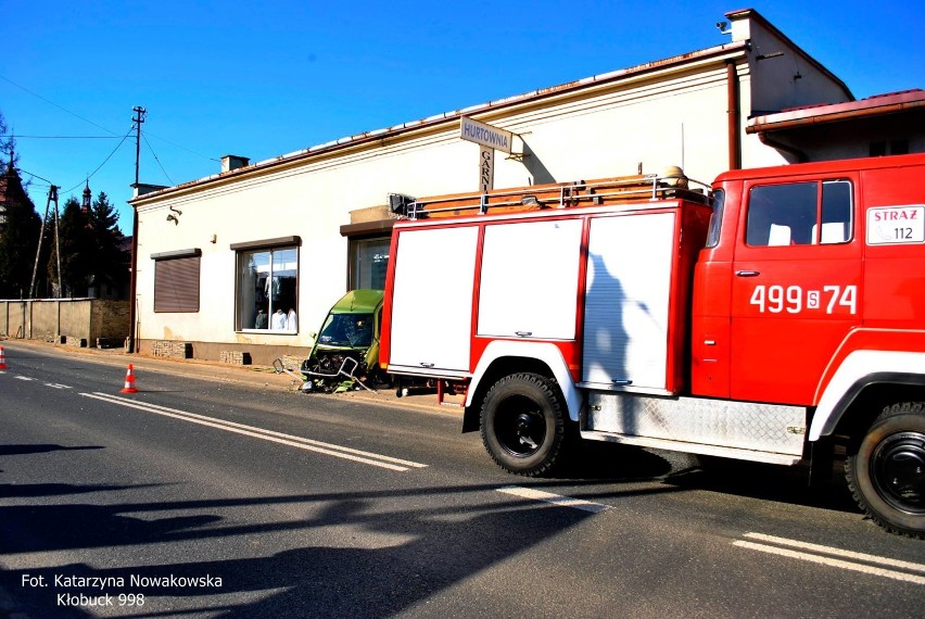 Przystajń. Wypadek przed sklepem [FOTO]