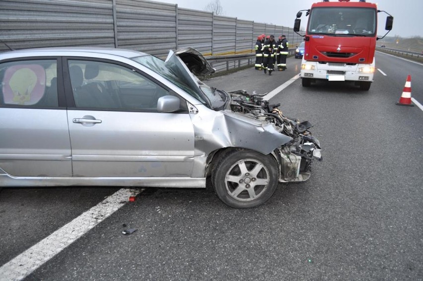 Rusocin: Wypadek na A1