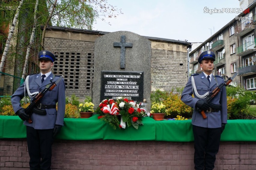 Policjanci uczcili pamięć Marka Sienickiego