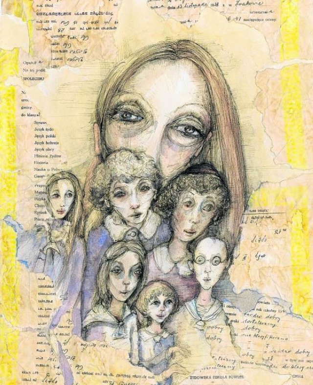 Jeden z obrazów Romy Ligockiej, który zobaczymy na wystawie. Zachodni krytycy porównują jej twórczość do dzieł  Edvarda Muncha