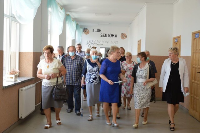 Seniorzy z gminy Brzozie w powiecie brodnickim uczestniczyli w pierwszym spotkaniu zorganizowanym w ramach Klubu Seniora
