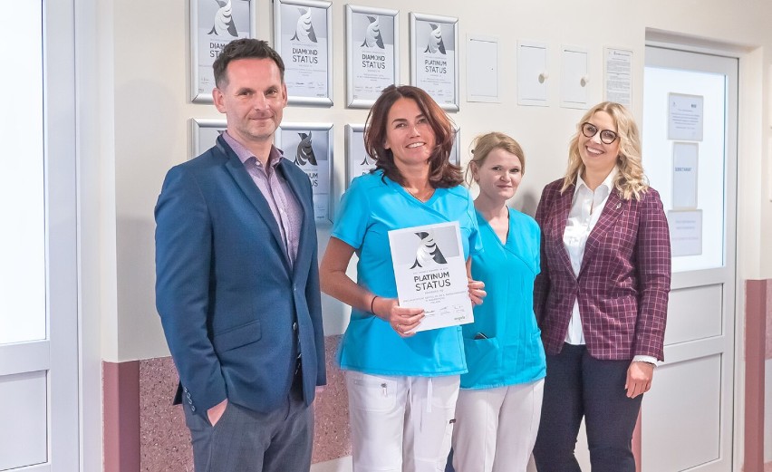Wałbrzyski szpital odznaczony diamentową nagrodą. Oddział udarowy wśród najlepszych w Europie