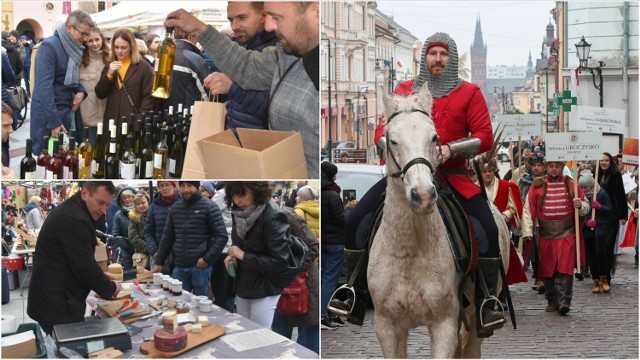 Winiarze z regionu tarnowskiego świętowali Dionizje. Najpierw był orszak, a potem kiermasz na tarnowskim Rynku