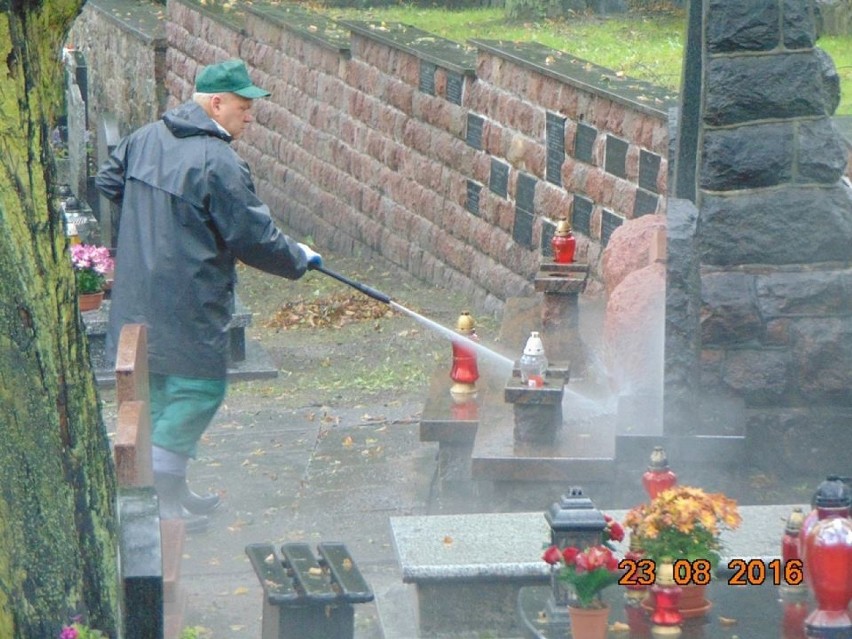 Pogrzeb „Inki” w niedzielę. Na cmentarzu porządki [ZDJĘCIA]