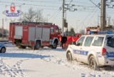 Rzeczyca. Tragedia na przejściu kolejowym, nie żyje mężczyzna