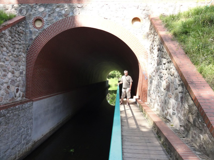 Rzeczka Czerska Struga 10 metrów pod kanałem BrdyFot. A....