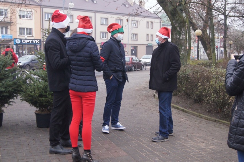 Radomsko: Rozdają choinki i zachęcają do darowania im...