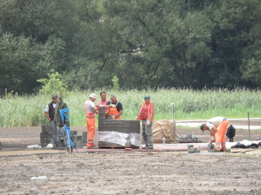 Boronów: Skrzyżowanie ul. Wolności i Wojska Polskiego