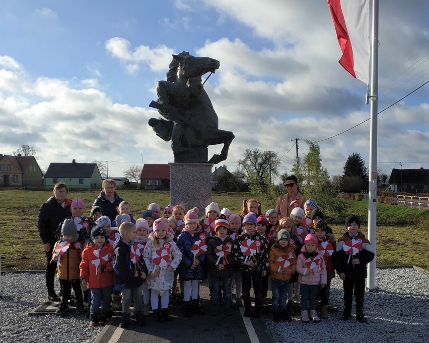Chodzież, Wyszyny, Szamocin, Margonin – przedszkolacy również obchodzili Święto Niepodległości