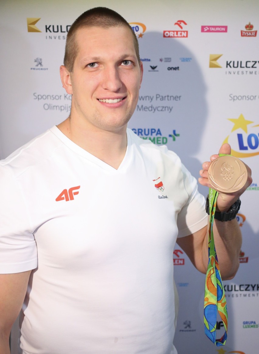 Wojciech Nowicki wrócił z Rio de Janeiro z brązowym medalem!